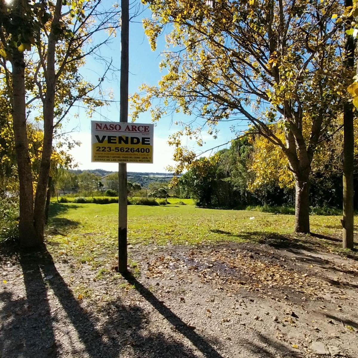 Lote comercial en venta en el corazon de la cumbre de sierra de los padres. Excelente esquina de 732 M².