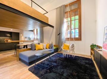 Departamento · 124m² · 5 Ambientes · 1 Cochera · Jujuy y Pichincha (00 - 05) - Casa Planta Baja Entrepiso Patio - Edificio Patrimonio