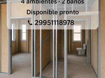 Departamento de 3 ambientes, Rincón de los Sauces · Departamento a Estrenar en Alquiler
