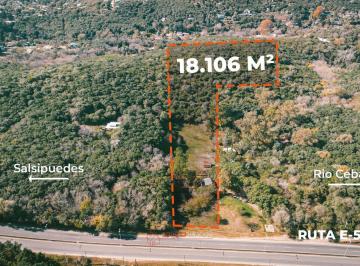 Terreno · 18106m² · Venta Gran Fracción 18000 m² Ruta E - 53 Salsipuedes