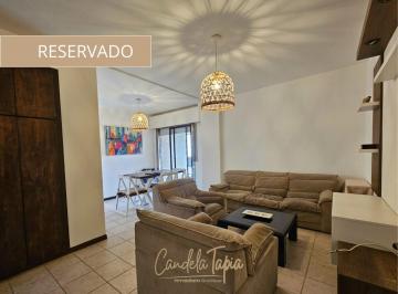 Departamento · 45m² · 2 Ambientes · 1 Cochera · Alquiler Depto 2 Amb Al Frente con Balcon y Cochera Cubierta, Z/ Stella Maris