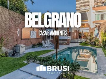Casa · 376m² · 6 Ambientes · 2 Cocheras · Casa 6 Ambientes en Venta en Belgrano R