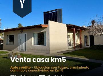 Casa · 206m² · 4 Ambientes · 2 Cocheras · Casa en Venta, Apta Crédito, Ubicación con Futuro y Conectividad Km5
