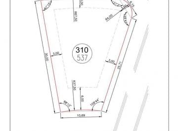 Terreno · 537m² · Terreno en Barrio Santa Emilia Venta