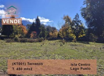 Terreno · 450m² · (Kt001) Oportunidad! Lago Puelo Isla Centro, Terrenos Desde 450 m²