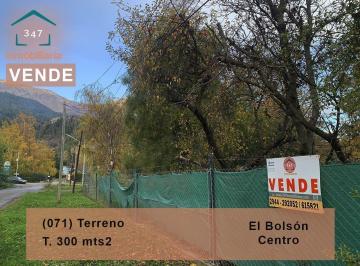 En el bolson · Terreno El Bolsón Centro