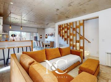 PH · 125m² · 4 Ambientes · 2 Cocheras · Departamento PH en Venta en Mar de Ostende 3 Dorm. Cochera