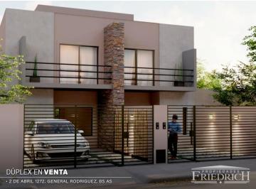 Casa · 95m² · 3 Ambientes · 1 Cochera · 2 Duplex a Estrenar en Venta, General Rodriguez