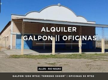 Bodega-Galpón · 1320m² · Alquiler Galpon + Oficinas - Allen
