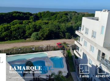 Departamento de 1 ambiente, Valeria del Mar · Departamentos 2 Ambientes con Vista Al Mar. 3er Piso. a Estrenar. Frente a Playa