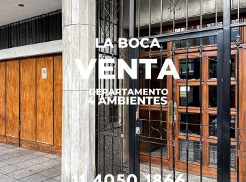 Departamento de 4 ambientes, La Boca · Departamento - 4 Amb - 92 m² - Contrafrente - Cochera - Balcón - La Boca.