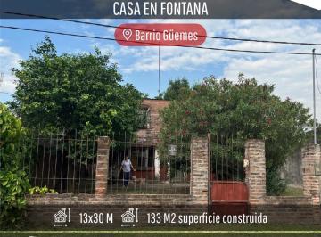 Casa de 4 ambientes, Fontana · Casa Fontana Barrio Guemes G Merou 3500