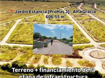 Terreno , Alta Gracia · Terreno en Venta - Jardin Estancia (Alta Gracia) - Plan Prohas 3