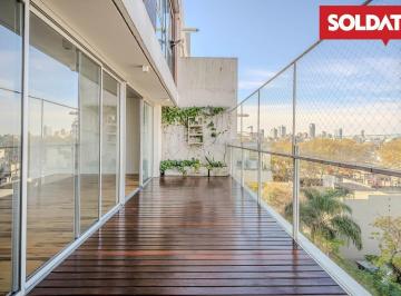 Departamento · 127m² · 4 Ambientes · 2 Cocheras · Duplex Moderno en Altura 3 Dorm Balcon Terraza Edif Vistas Arq Atv 2 Cocheras!