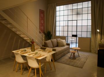 Departamento · 52m² · 2 Ambientes · Duplex con Patio en Alquiler Temporal - San Telmo