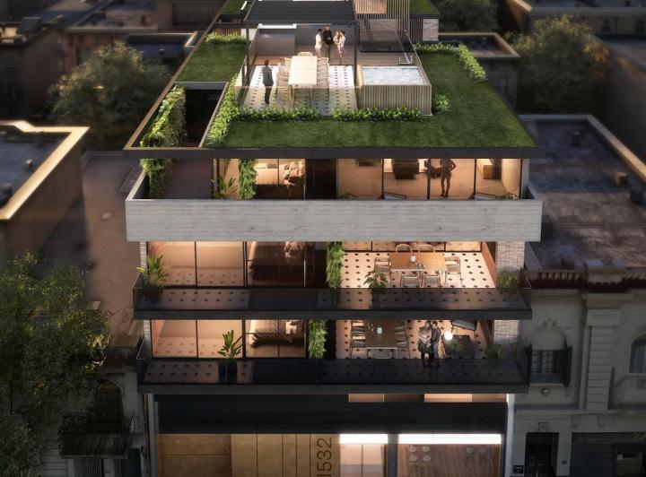 Desarrollo vertical · Mitre 1532 - Unic Houses