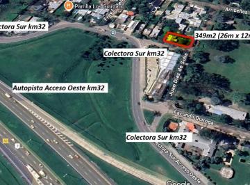 Terreno · 105m² · Venta Terreno Comercial Sobre Colectora Acc. Oeste Km32 350 m²