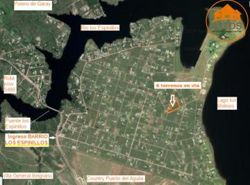Terreno · 640m² · Potrero de Garay - Terrenos Muy Cerca del Lago Los Molinos en Barrio del Lago - Cordoba - Escritura
