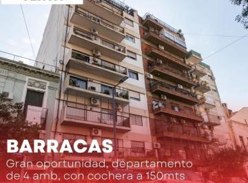Departamento · 65m² · 4 Ambientes · 1 Cochera · Venta Departamento 4 Ambientes con Balcon Ubicado en Barracas