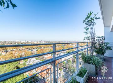 Departamento de 4 ambientes, San Isidro · Departamento con Vista Panorámica Al Río en Piso Alto – Martínez