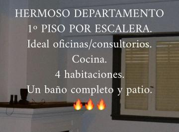Oficina comercial de 5 ambientes, General San Martín · Alquiler Departamento Apto Profesional en San Martín
