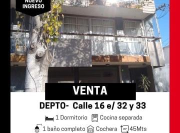 Departamento de 2 ambientes, La Plata · Departamento de 1 Dorm con Cochera en Venta