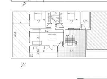PH · 114m² · 6 Ambientes · Vta 2 PH en Block (3 Amb C/u) Villa Devoto