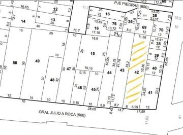 Terreno , Córdoba · Venta Importante Propiedad en Av Julio a Roca Al 600 Barrio Güemes