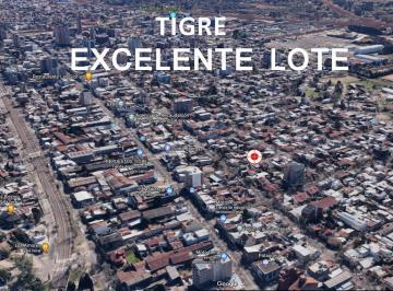 Terreno · 750m² · Tigre Centro, Terreno Multifamiliar de 740 m² Totales