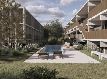 Departamento · 58m² · 1 Ambiente · 1 Cochera · Departamento en Venta 2 Ambientes con Jardin en La Enramada - del Viso - Pilar