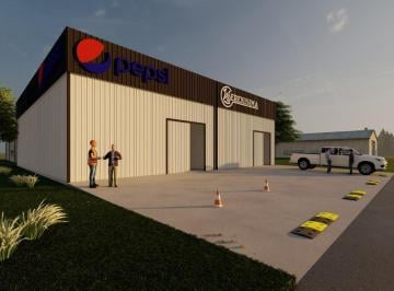 Bodega-Galpón · 210m² · Galpón en Venta 210 m² a Estrenar Area Industrial Roldán