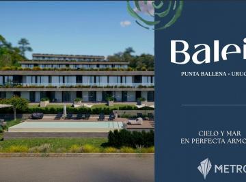 Departamento · 54m² · 2 Ambientes · 1 Cochera · Desarrollo Baleia, Venta Apartamentos, Punta Ballena, Uruguay.