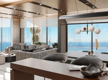 Departamento · 131m² · 3 Ambientes · Piso en Venta 3 Ambientes con Vista Al Mar, Linehouse Alem Seaview. Zona Playa Grande de 155 m