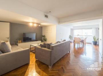 Departamento · 107m² · 6 Ambientes · 1 Cochera · Venta / Permuta - Departamento 3 Dorm. con Balcón Corrido - Piso Alto - Rosario Centro.