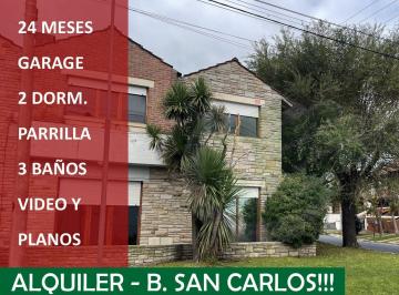 PH de 3 ambientes, Mar del Plata · Casa en Alquiler en San Carlos, Garage