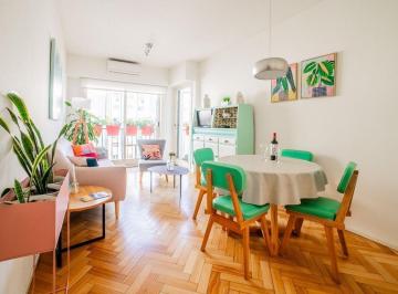 Departamento · 56m² · 3 Ambientes · Alquiler Depto Recoleta 3 Amb Amoblado con Balcon