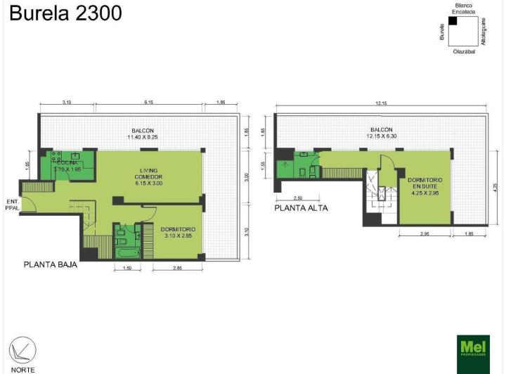 Departamento · 88m² · 3 Ambientes