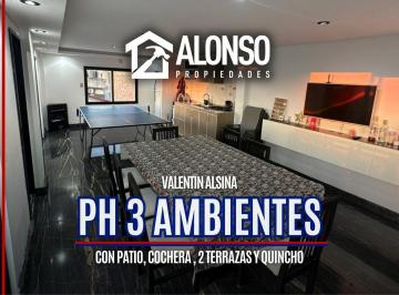 PH · 200m² · 3 Ambientes · 1 Cochera · PH 3 Ambientes con Cochera, Terraza y Quincho en Venta