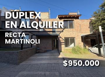 Casa · 110m² · 4 Ambientes · 2 Cocheras · Duplex en Alquiler Housing 3 Dorm. Recta Martinoli