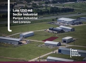 Terreno · 1250m² · Lote en Venta 1.250 m² - Sector Industrial - Parque Industrial San Lorenzo