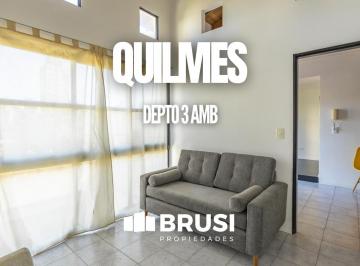 Departamento · 44m² · 3 Ambientes · Departamento en Venta en Quilmes Centro de 3 Ambientes