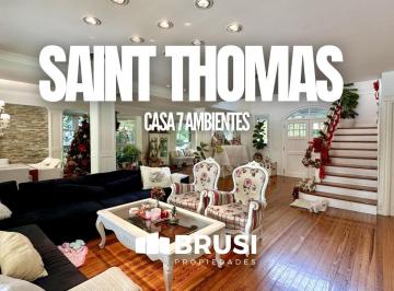 Casa · 302m² · 7 Ambientes · 1 Cochera · Casa 7 Ambientes con Pileta en Venta en Saint Thomas Sur