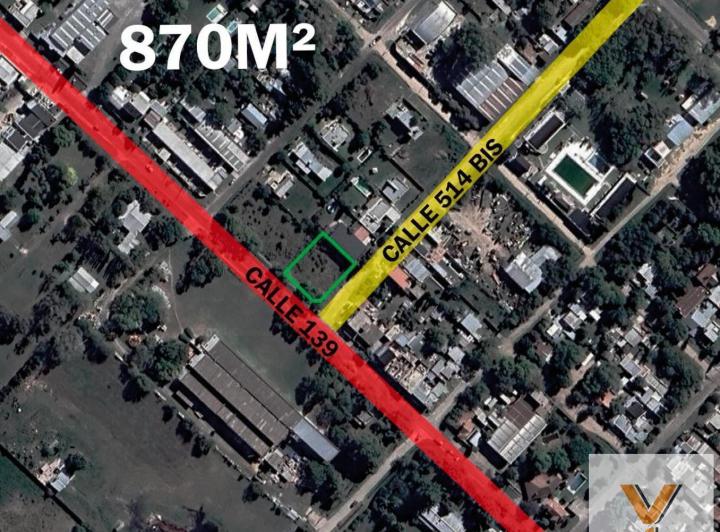 Terreno · 870m²