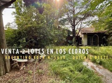 Terreno · 900m² · Venta Dos Lotes Quilmes