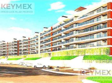 Departamento · 63m² · 2 Ambientes · 1 Cochera · Departamento en Venta Pozo Nordelta Zafiro 2 Ambientes Pileta Gym Balcon Parrilla Cochera Sum