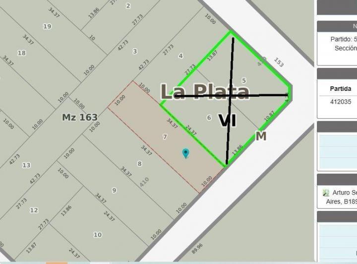 Terreno · 343m²