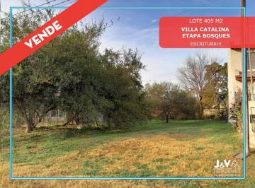 Terreno · 405m² · Vendo Lote 405 m² Etapa Los Bosques Villa Catalina. Escritura!
