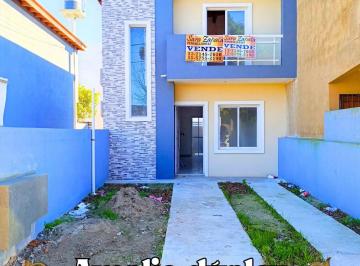 Casa Venta de 3 ambientes · Calle 3 E/75 y 76 Mar del Tuyu Duplex a Estrenar Vende Sara Zapata Inmobiliaria