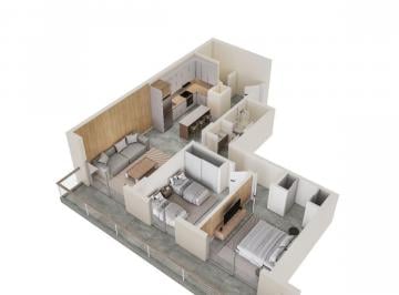 Departamento · 78m² · 3 Ambientes · Departamento 3 Ambientes a Estrenar - Zona Aldrey