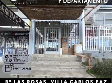Local comercial · 57m² · Se Vende Local Comercial Departamento con Excelente Ubicación en Villa Carlos Paz
